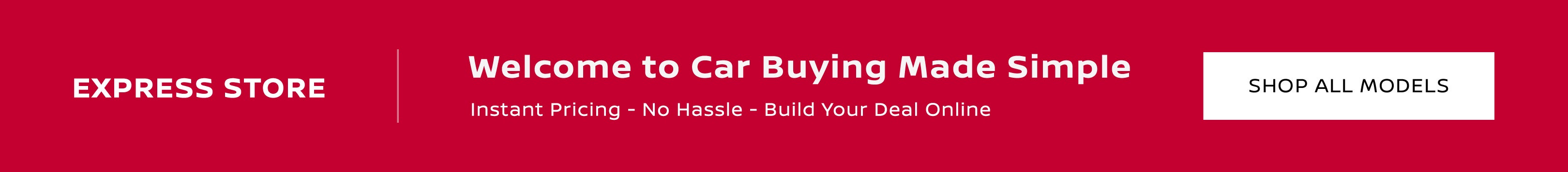 Welcome to car buying made simple